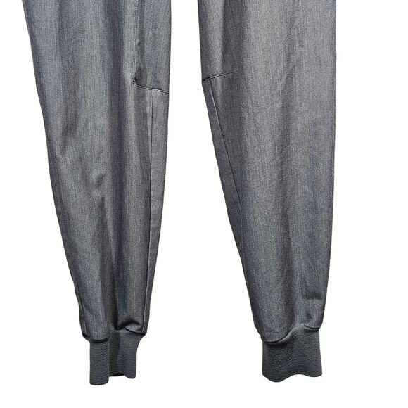 FIGS Tansen Jogger Scrub Pants MXXSW2004 Graphite Gray Green Ties Men's M - Picture 10 of 10